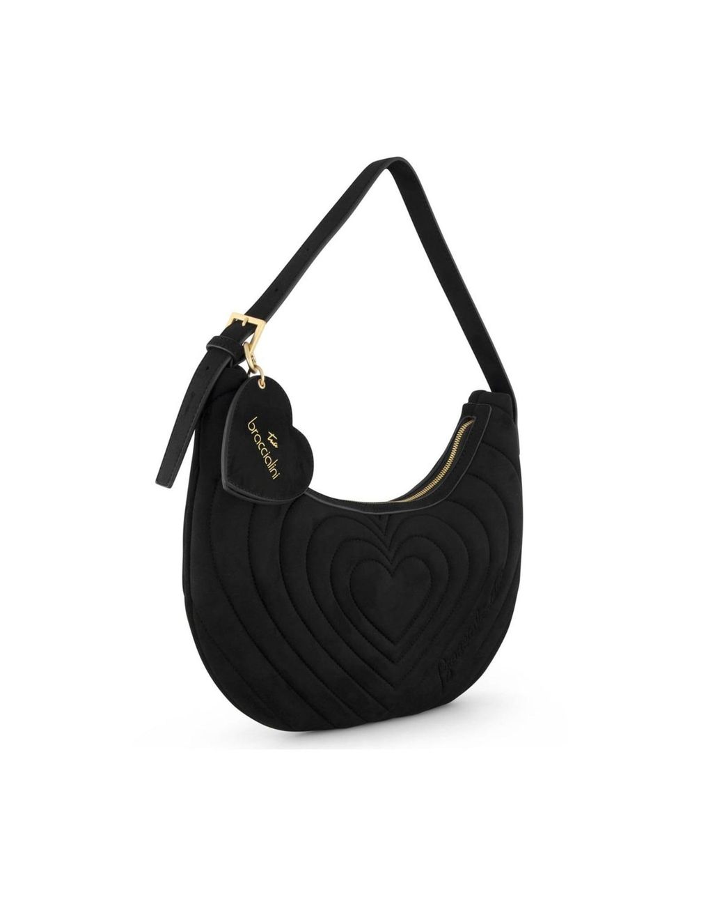 Braccialini Black Schultertasche Beth Matelass