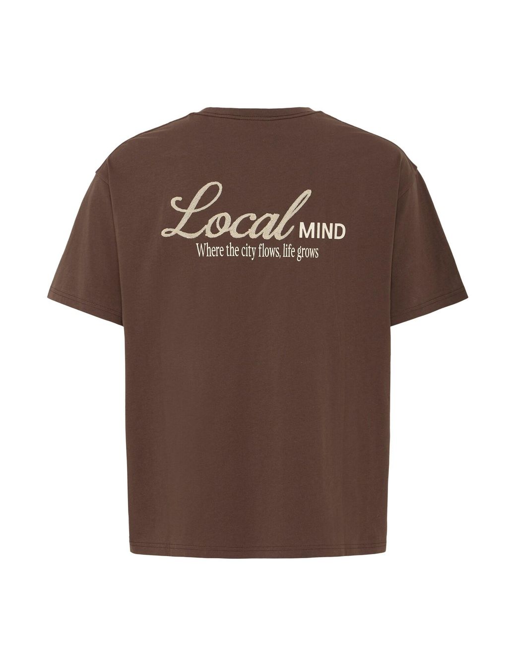 Solid T-Shirt Sdwittle in Brown für Herren
