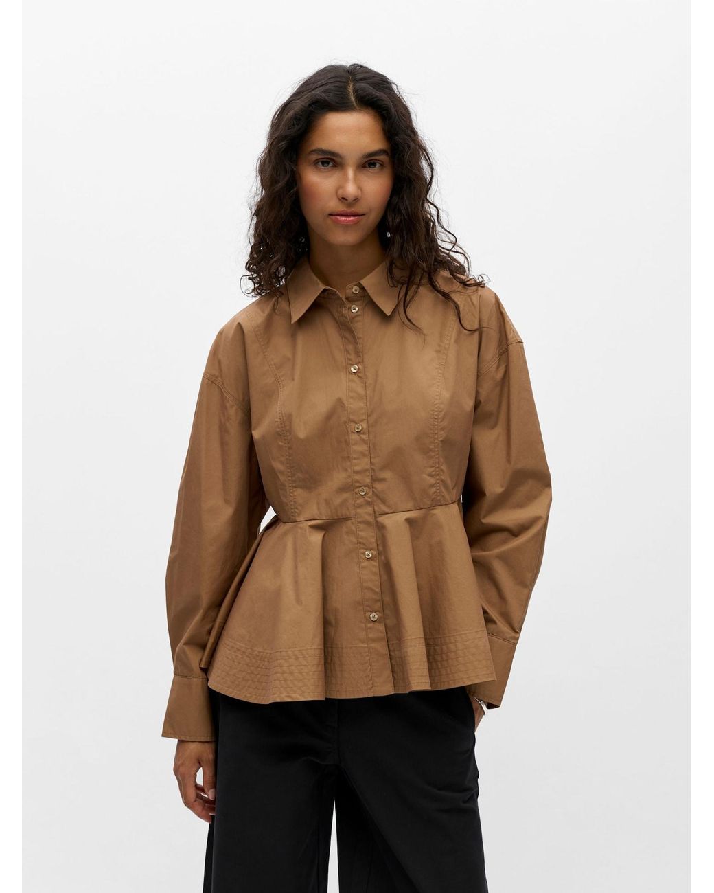 Object Brown Bluse Objkenny