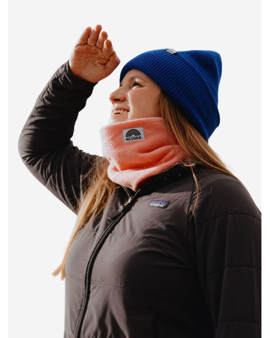 WESORA GmbH Pink Schlauchschal Fleece Neckwarmer
