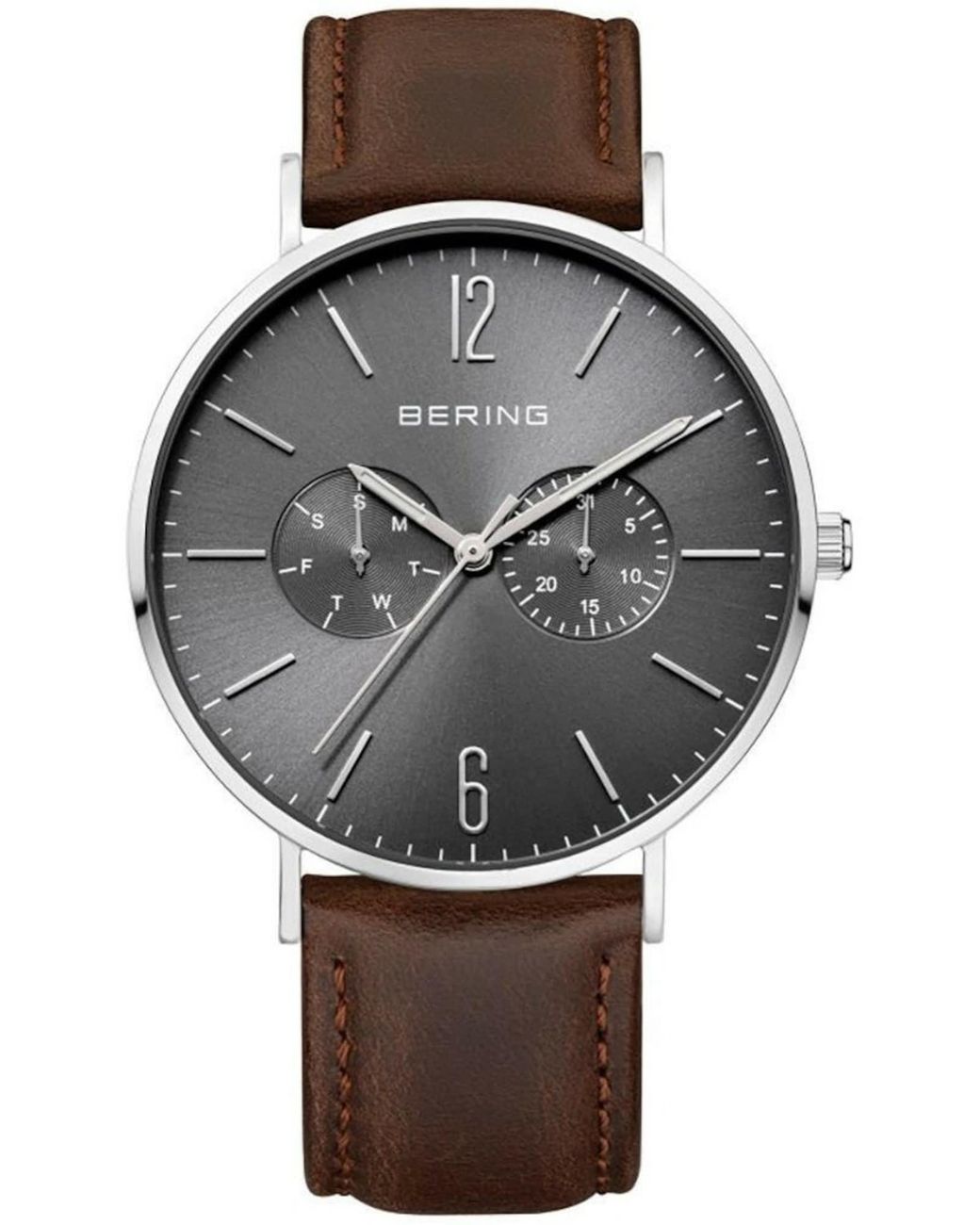 Bering Uhr Classic in Metallic für Herren