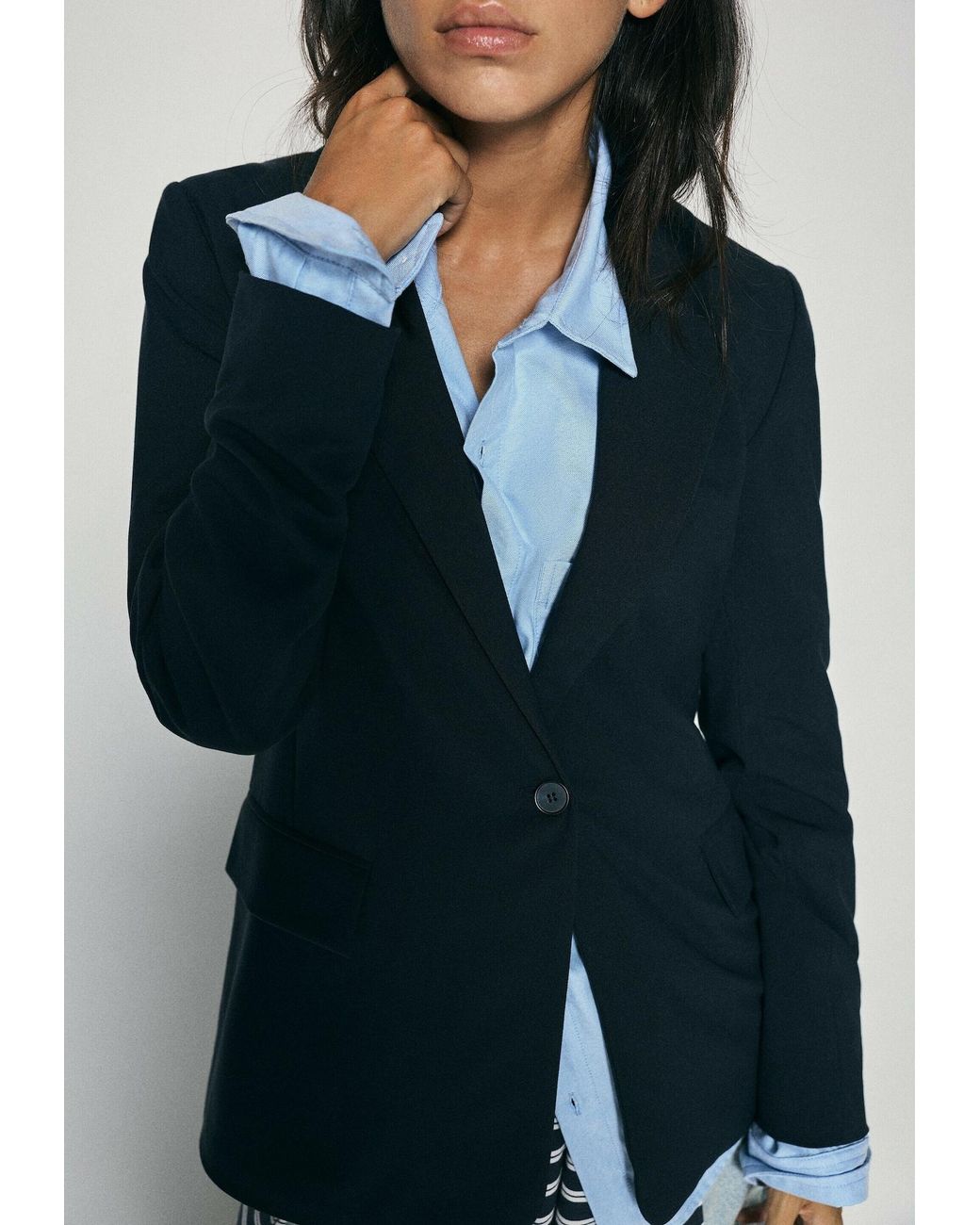 Pull&Bear Blue Blazer