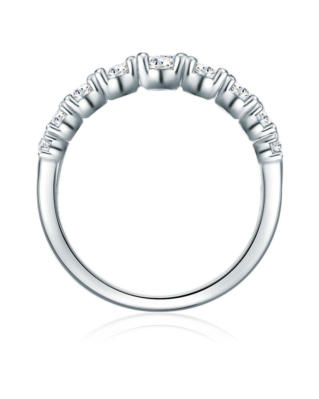 Trilani White Ring