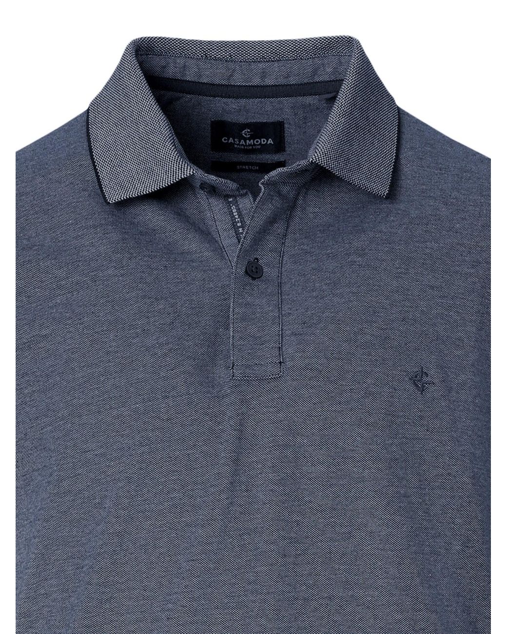 CASA MODA Shirt Basic in Blue für Herren