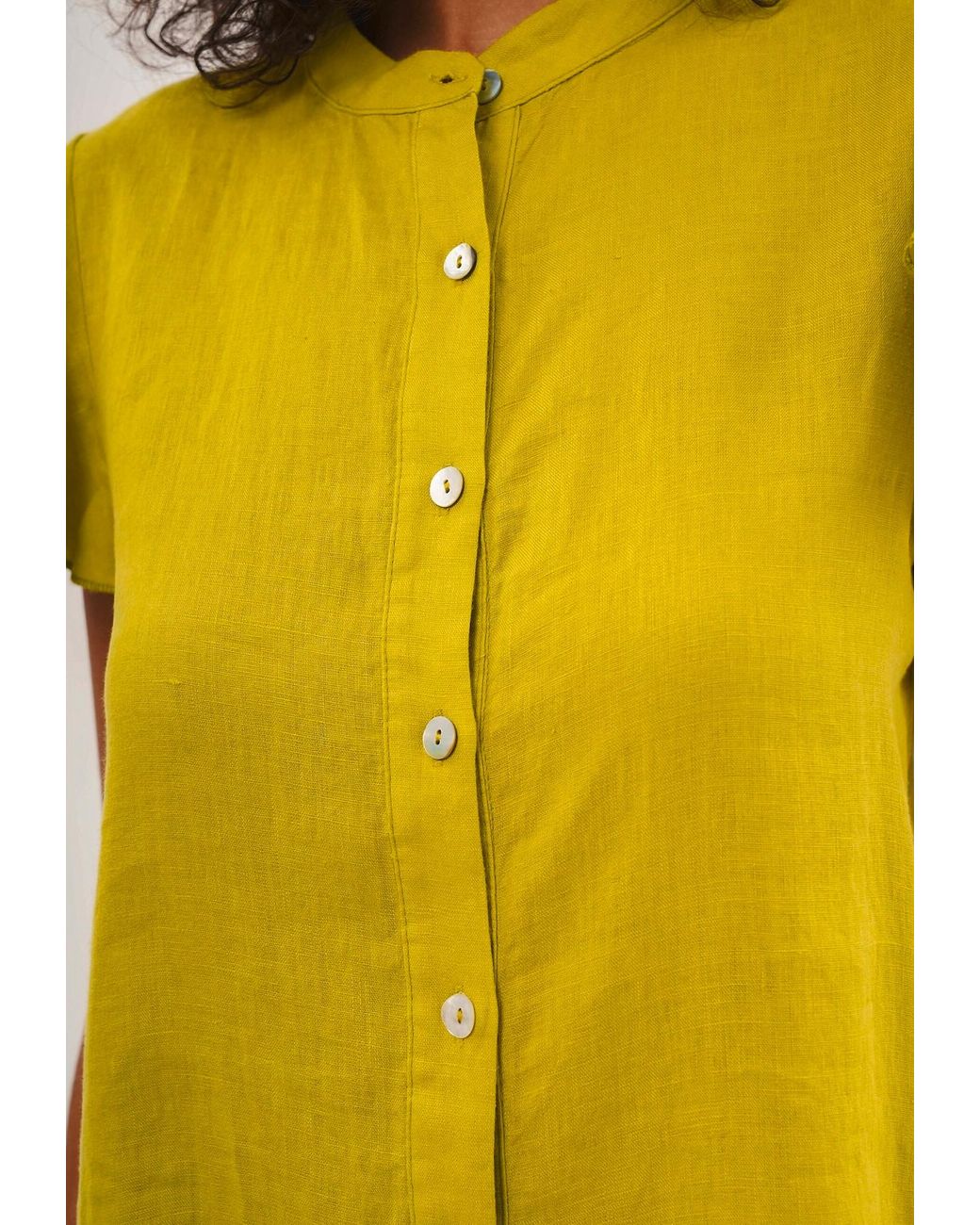 FRESHLIONS Yellow Blusenkleid Jolin