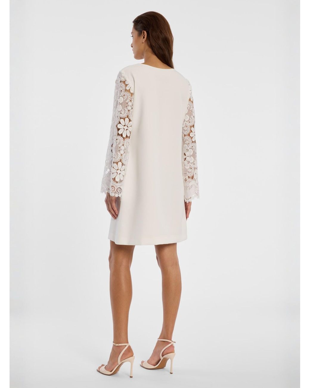 Ana Alcazar White Kleid Daini