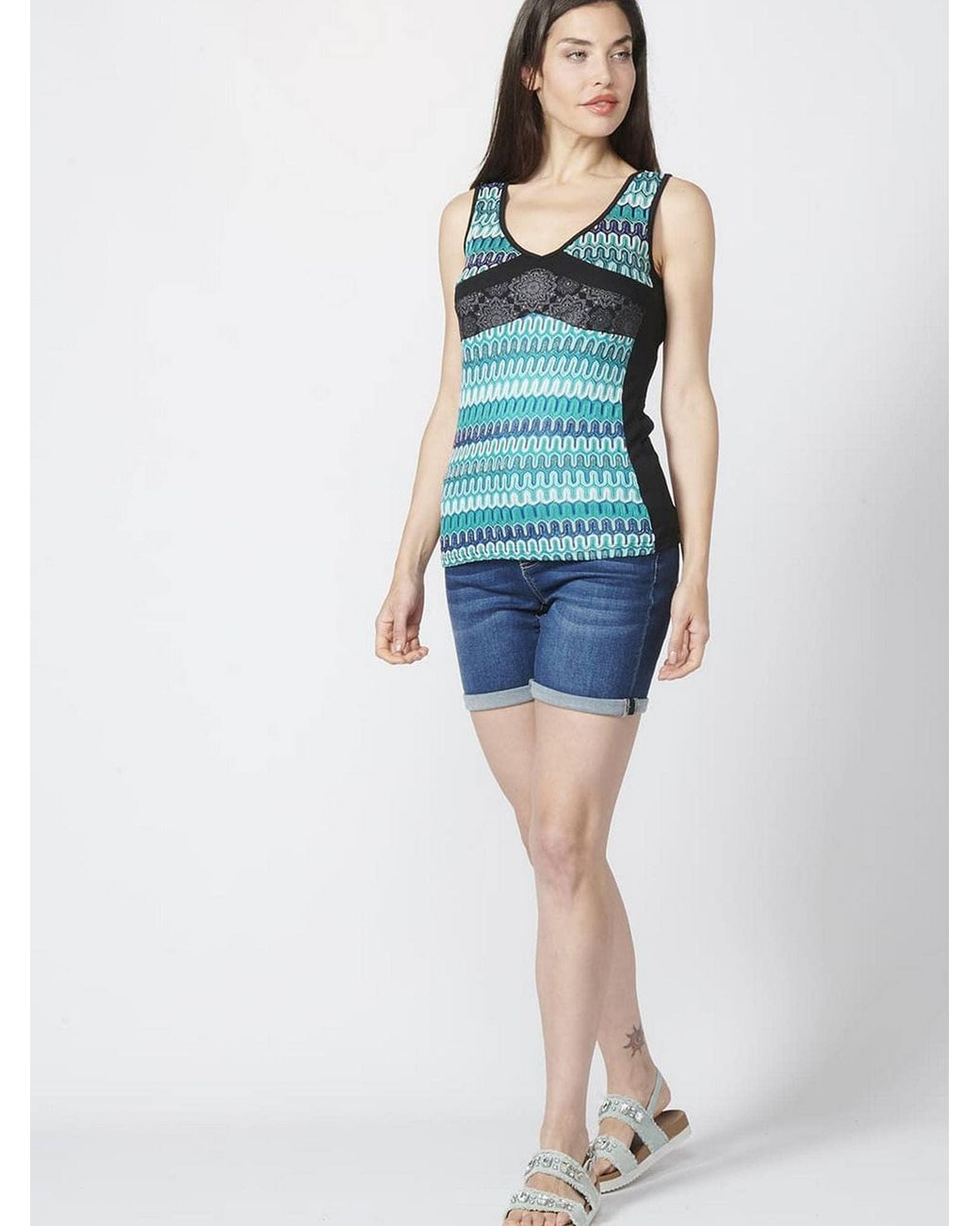 Koröshi Blue Top