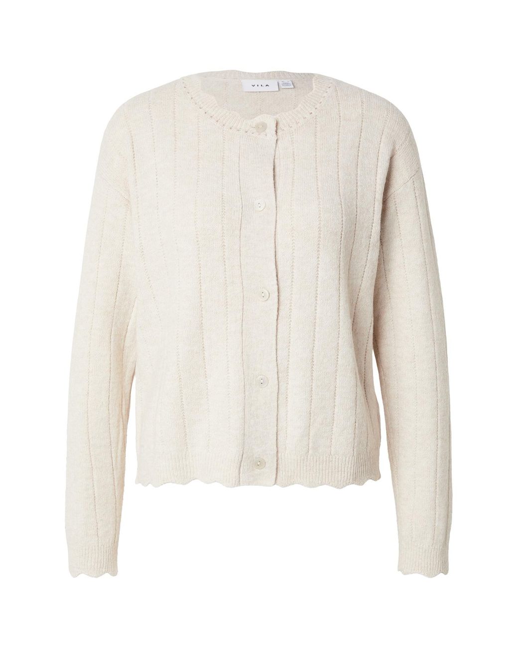 Vila White Strickjacke Vimarti