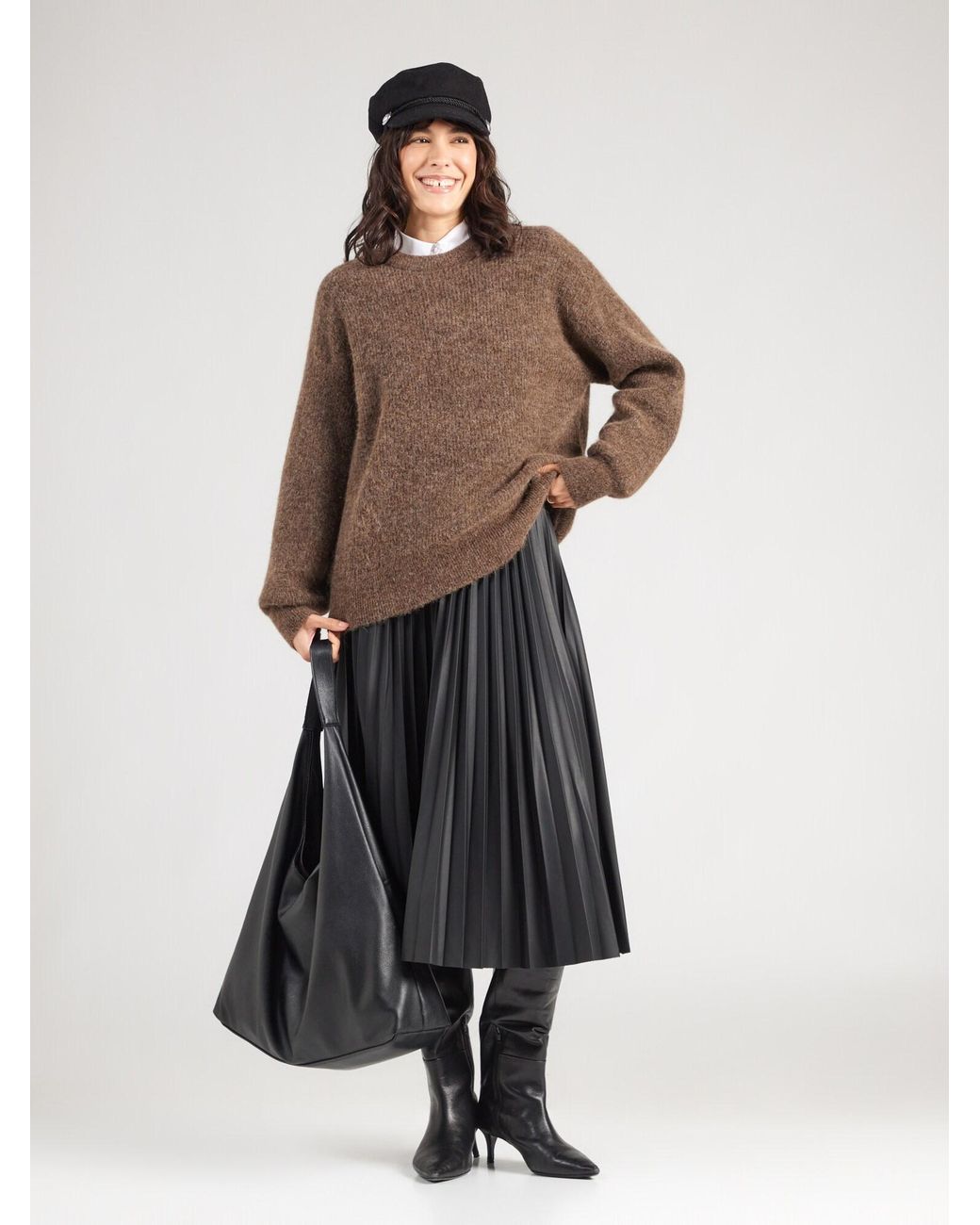SELECTED Brown Pullover Slwlulu
