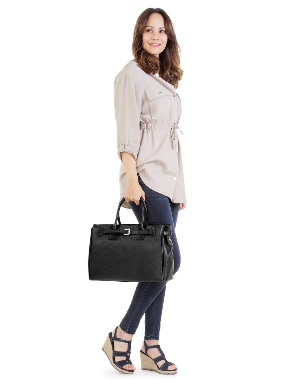 Cluty Black Handtasche