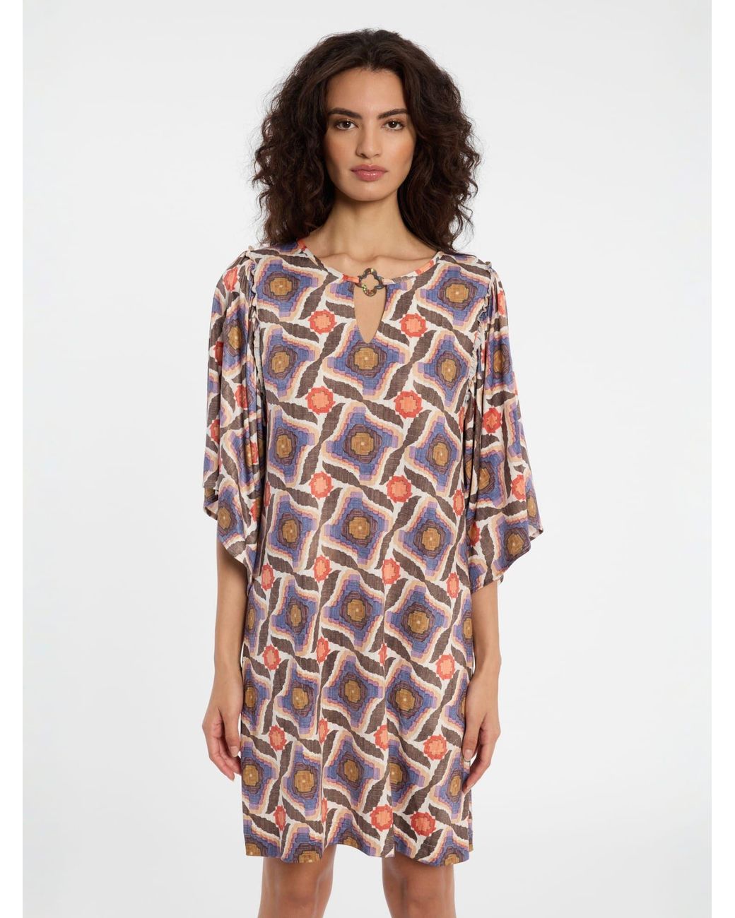 Ana Alcazar Multicolor Kleid Dhara
