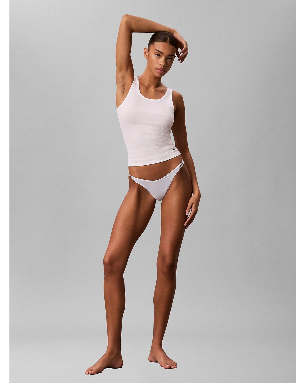 Calvin Klein White String