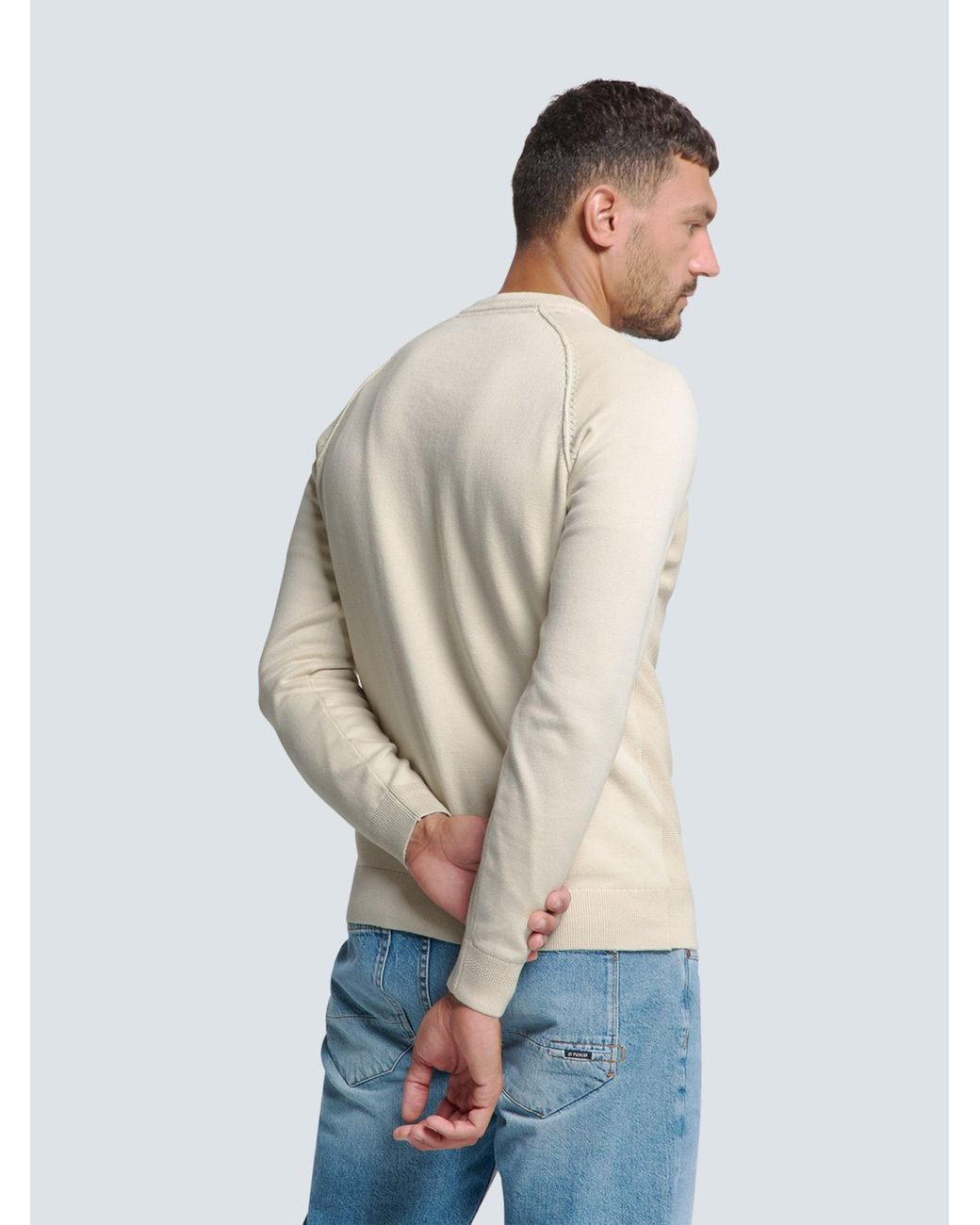 No Excess Pullover in White für Herren