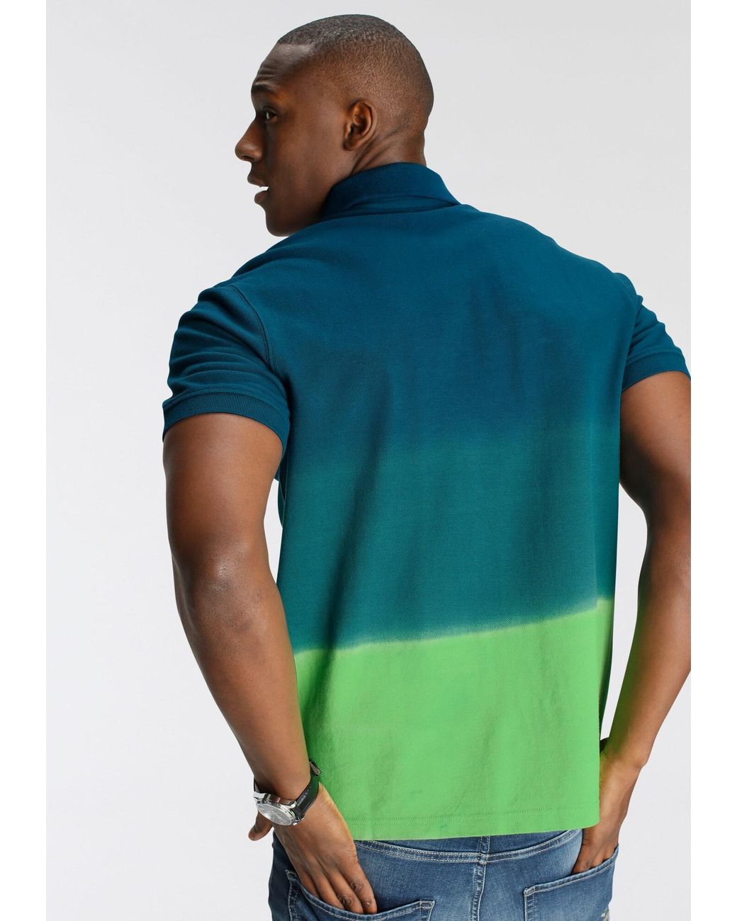 Delmao Shirt in Green für Herren
