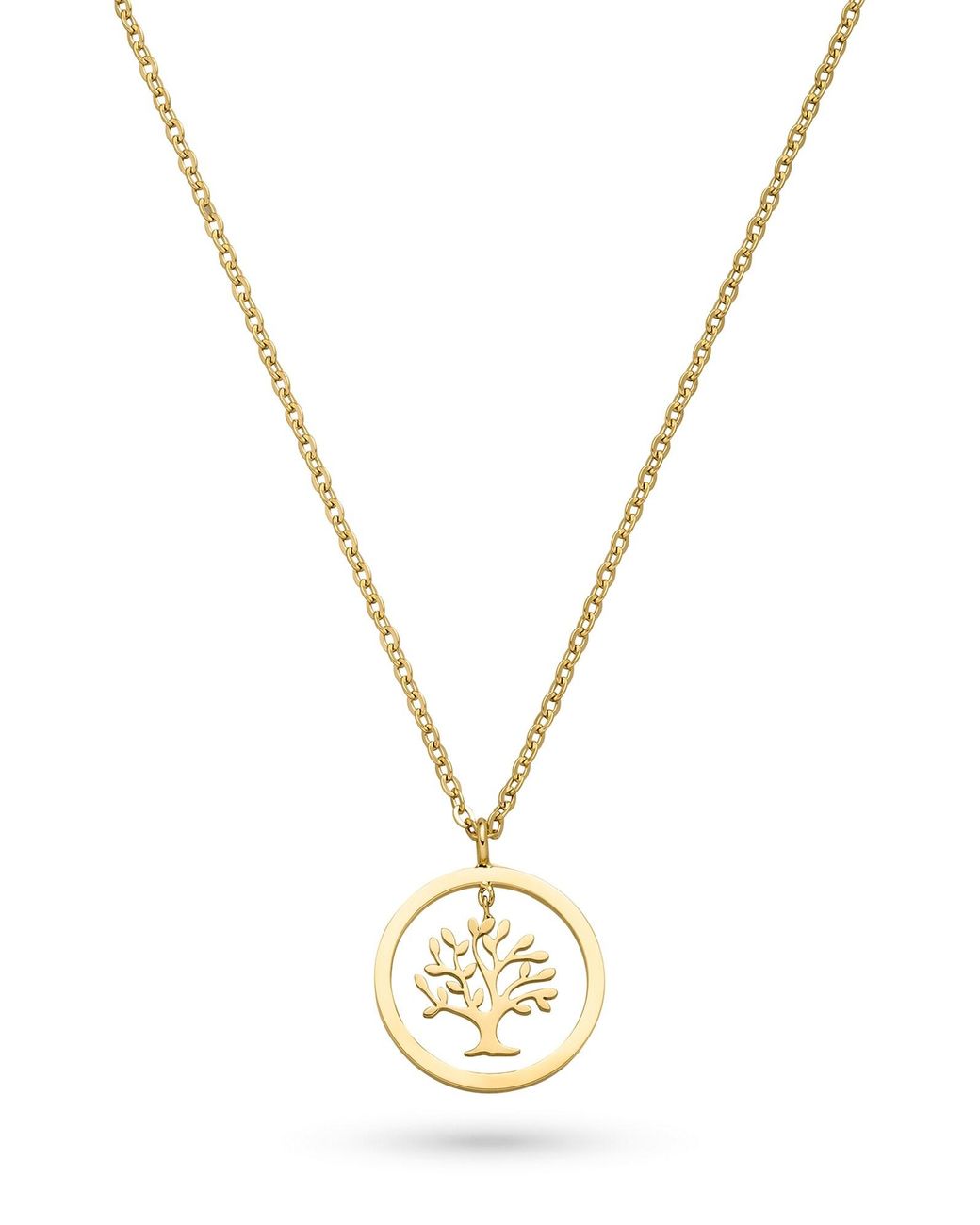 S.oliver Metallic Kette Lebensbaum