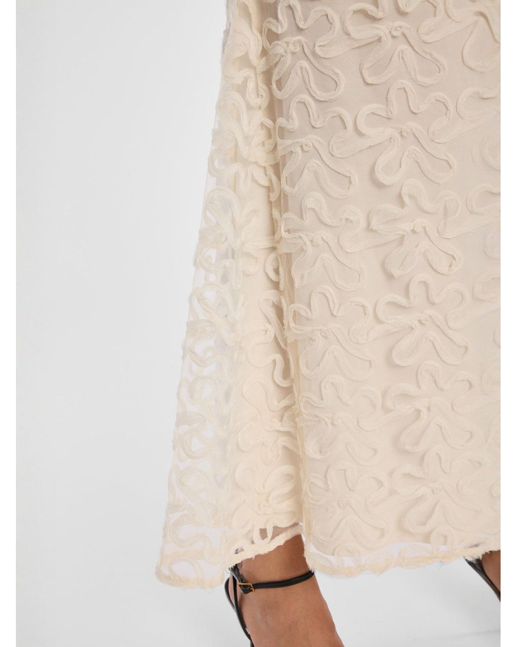 Ana Alcazar White Kleid Dalen