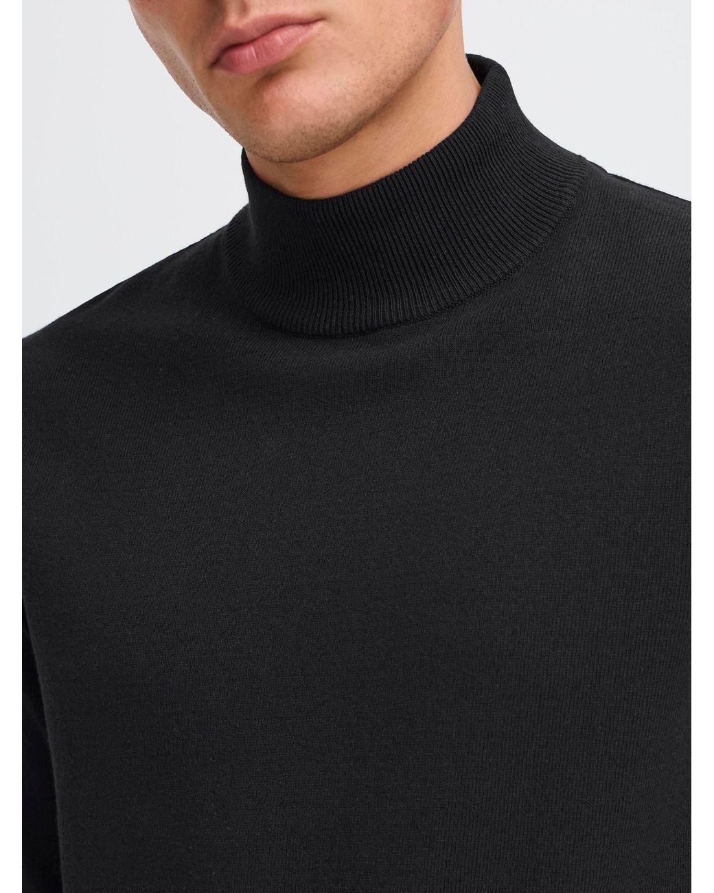 Solid Pullover Sdakalmo in Black für Herren