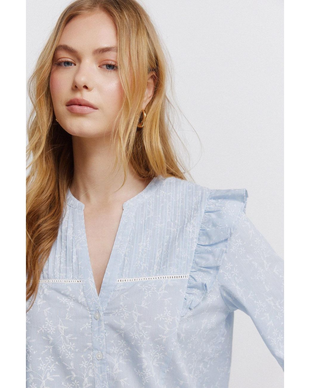 Springfield Blue Bluse