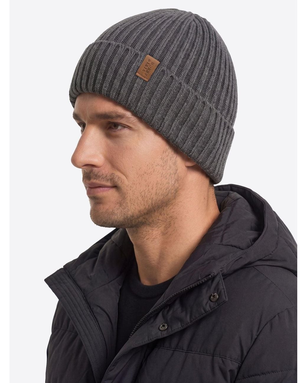 Vivience Gray Mütze M7009 Kmpl