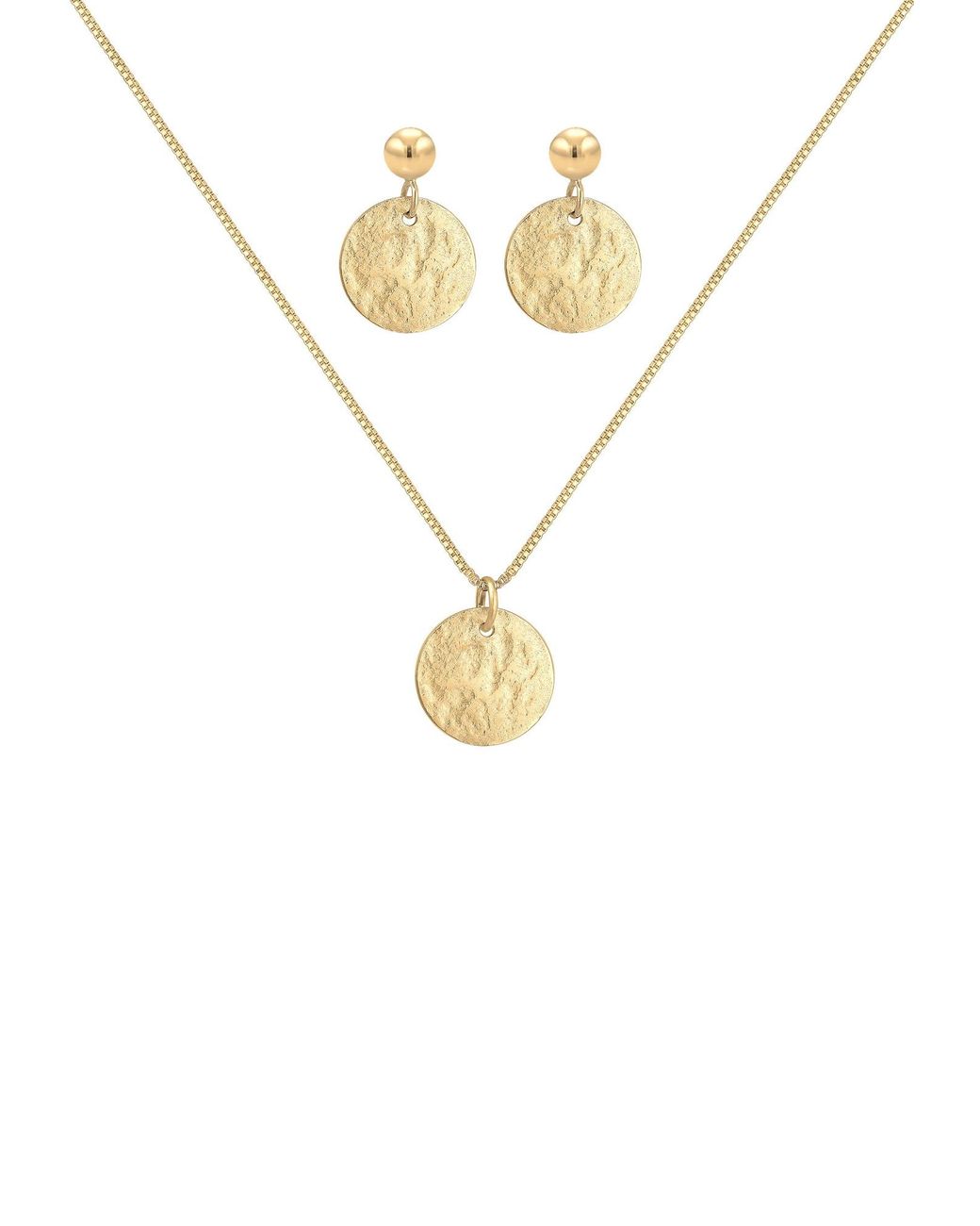 Elli Jewelry Metallic Schmuckset