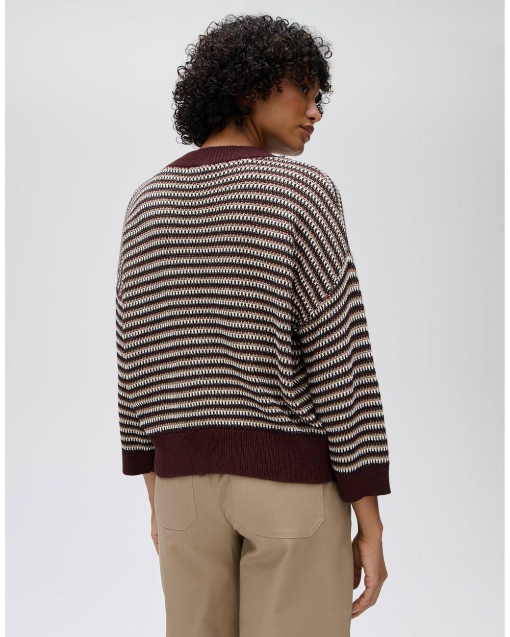 Opus Brown Pullover Peipina