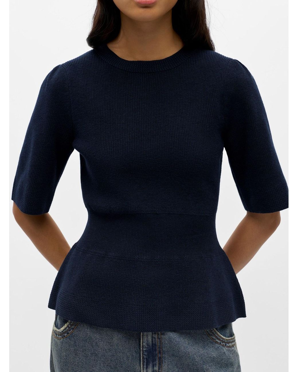 Object Blue Pullover Objmirka Andri