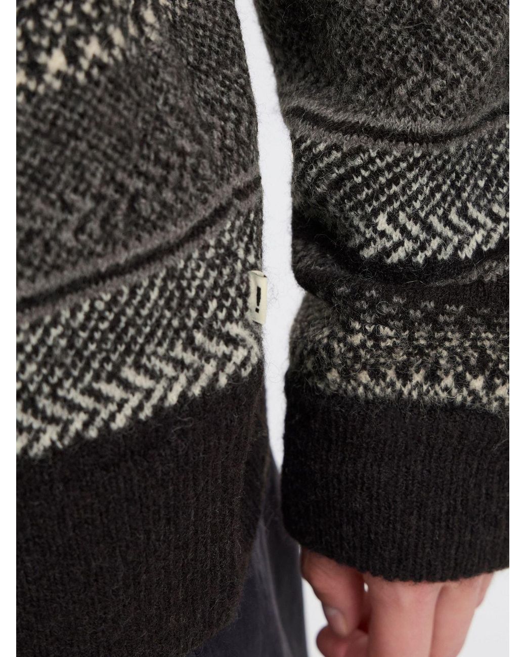 Solid Pullover Maxwell in Black für Herren