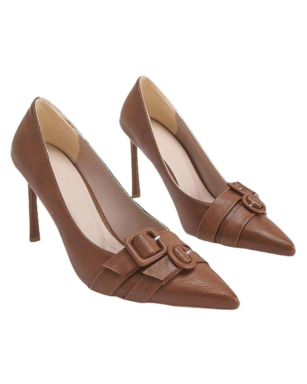 Limoya Brown Pumps Halez