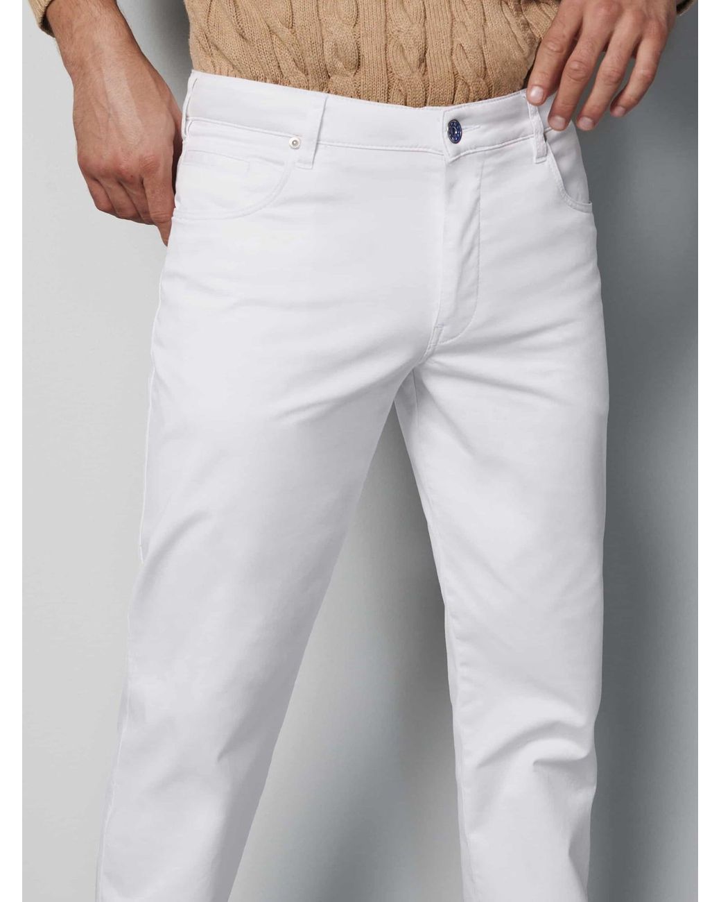 Meyer Jeans in White für Herren