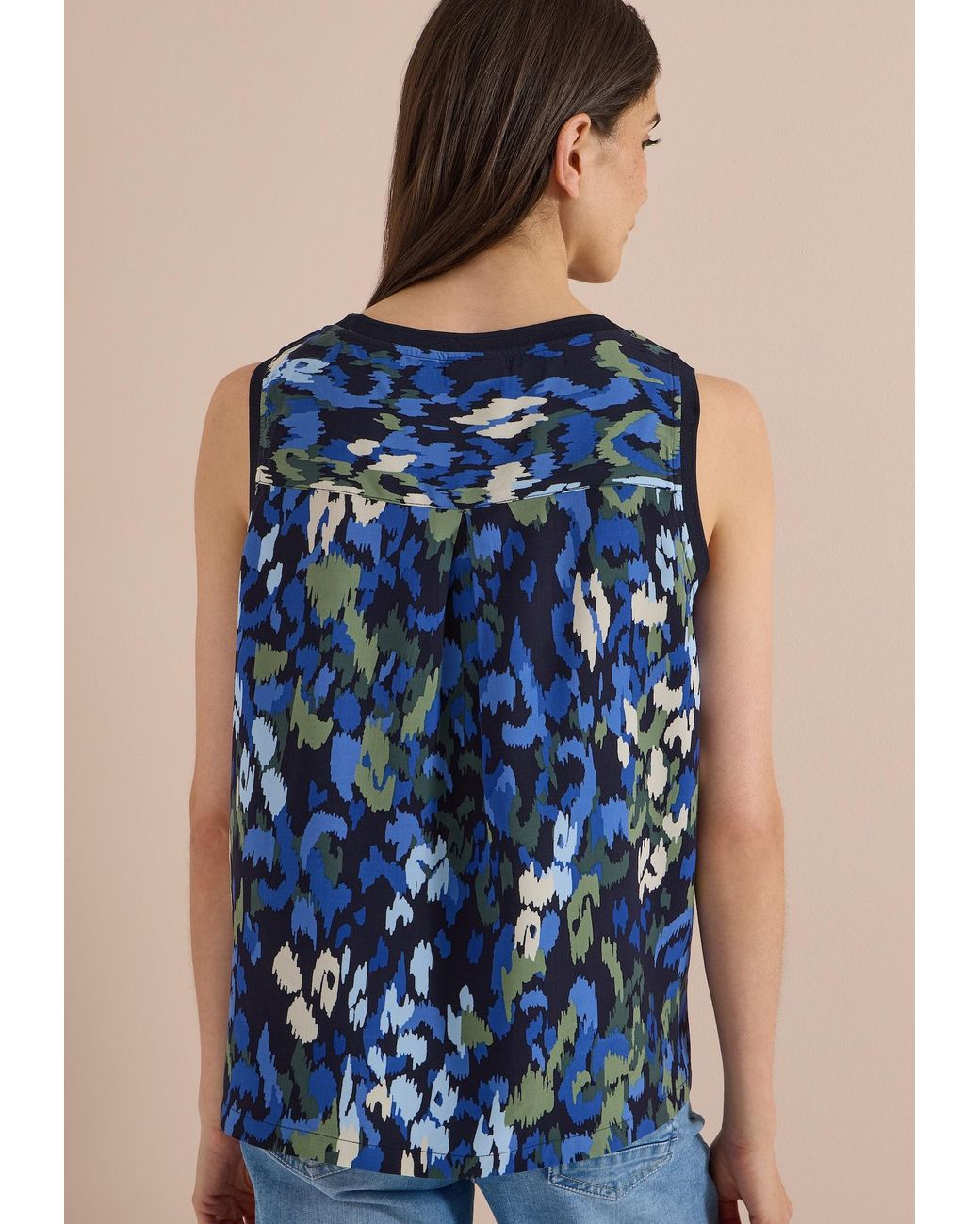 Cecil Blue Bluse