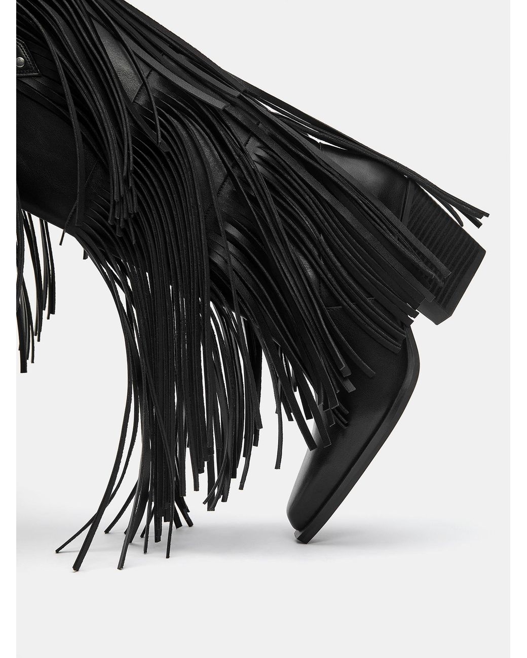 Pull&Bear Black Stiefel