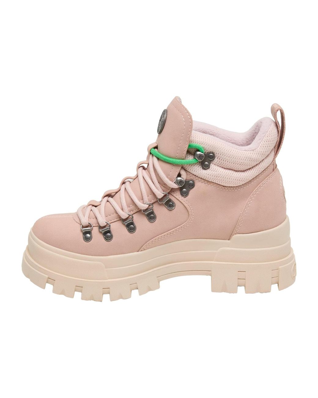 Buffalo Pink Schnürstiefelette Aspha