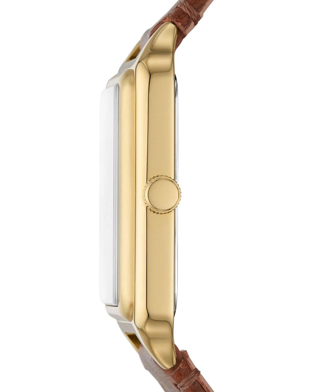 Fossil White Uhr Raquel quarz/3 Zeiger datum Uhrwerk 26mm Gehäusegröße mit einem litehideTM Lederarmband ES5307