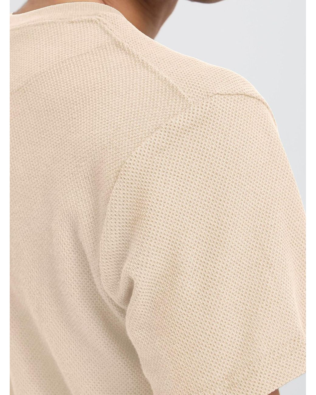 Solid Rundhalsshirt Sdpaul in White für Herren