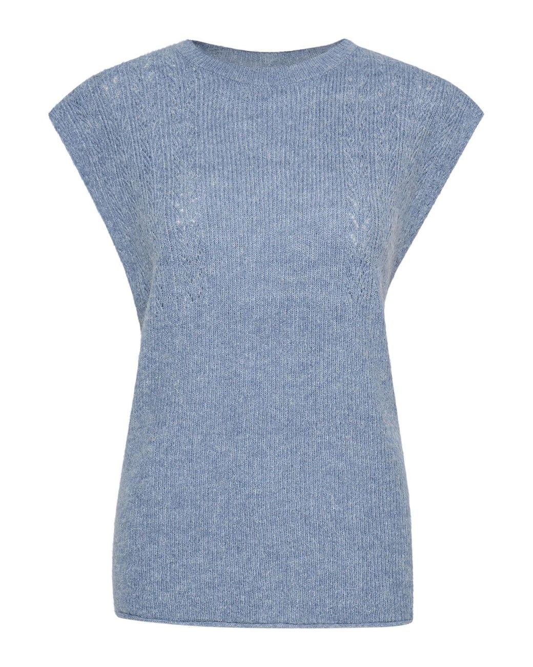 Ichi Blue Pullover Ihkamara Wa3
