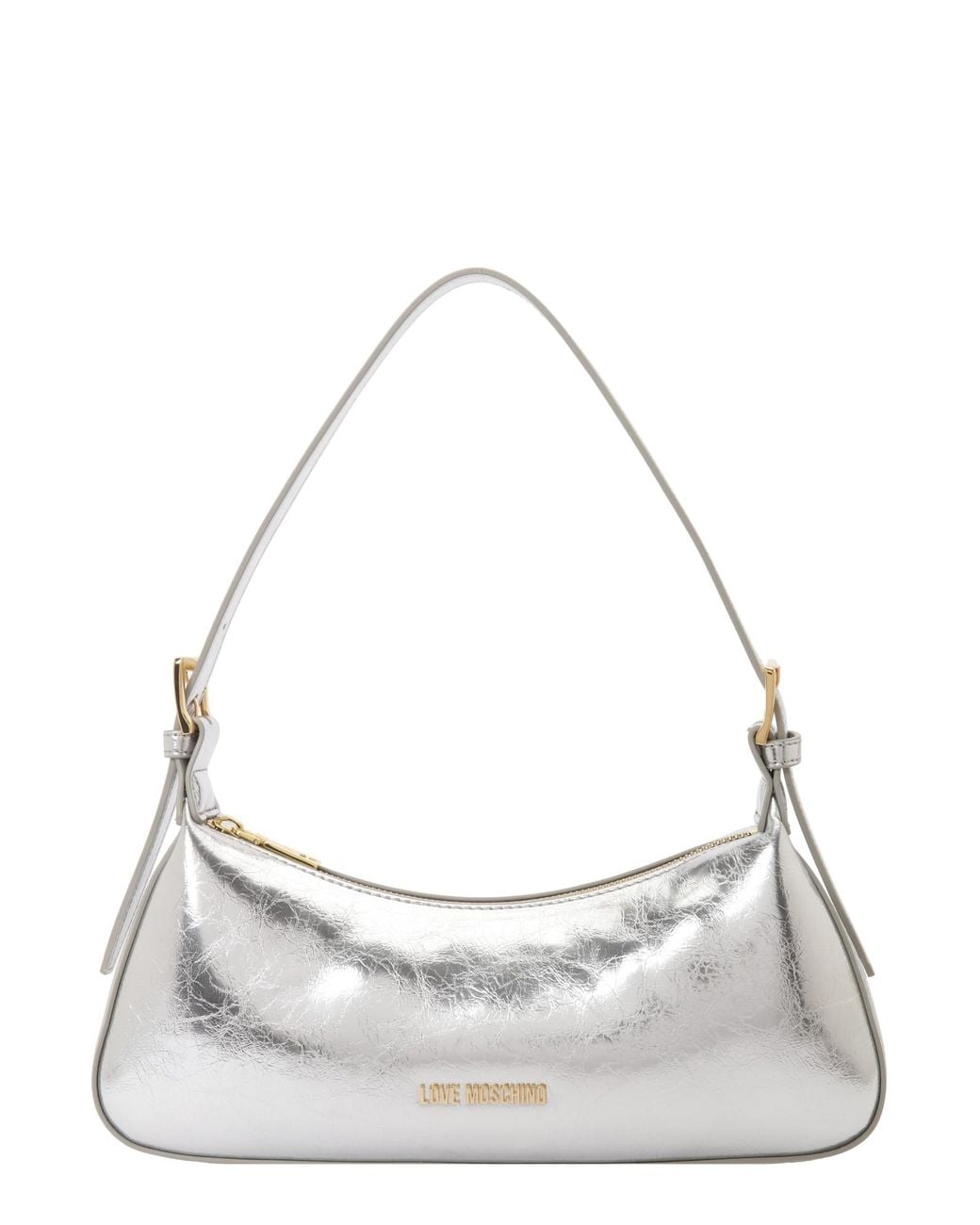 Love Moschino White Schultertasche