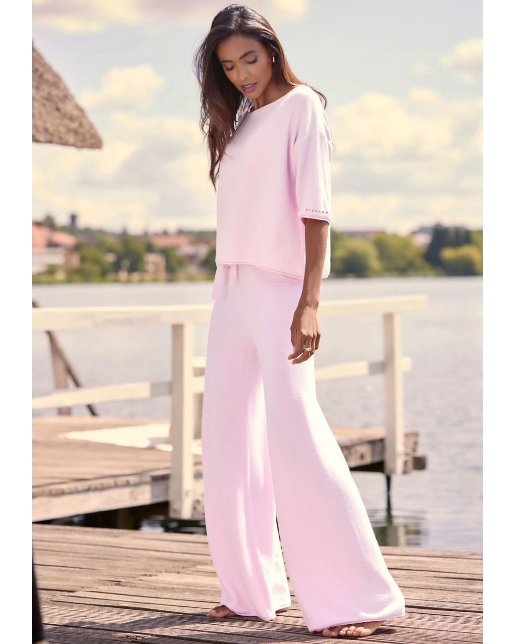 Elbsand Pink Pullover