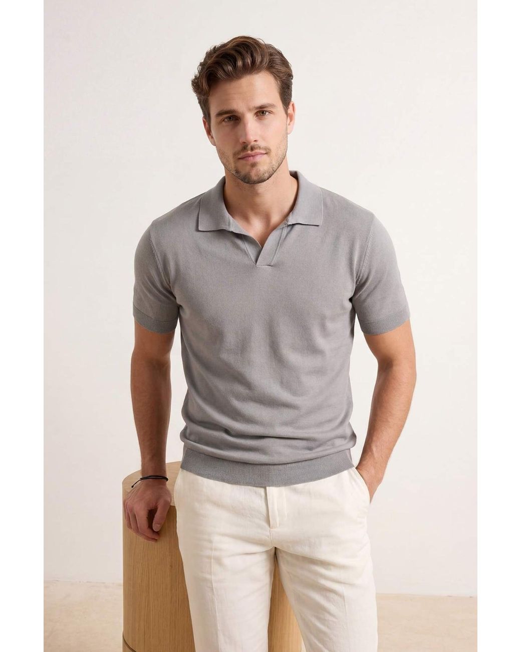 Trendyol Pullover in Gray für Herren