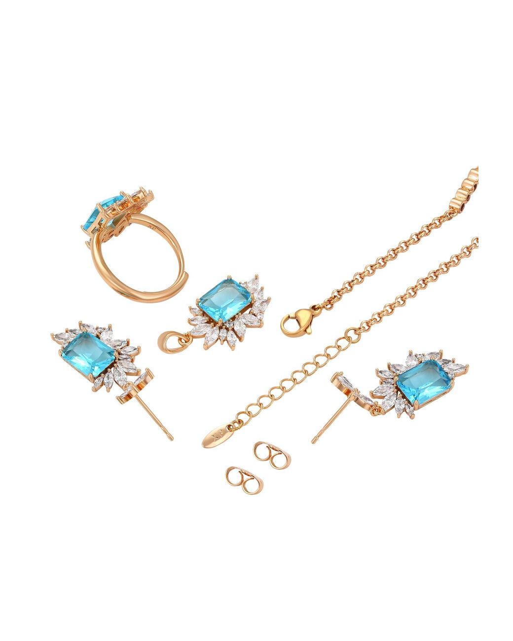 faina White Schmuckset