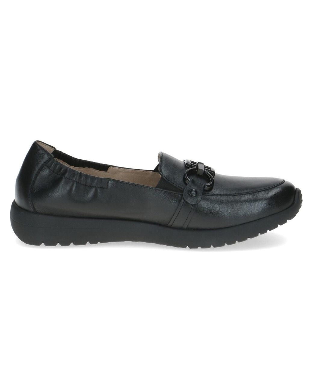 Caprice Black Slipper Slipper