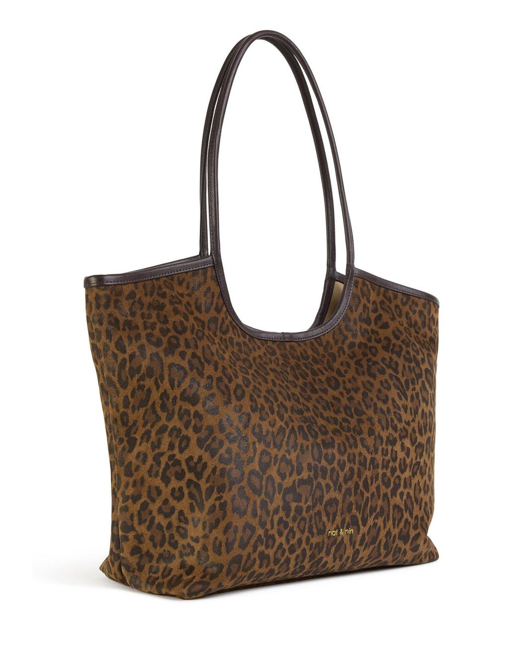 Nat & Nin Brown Shopper Milan