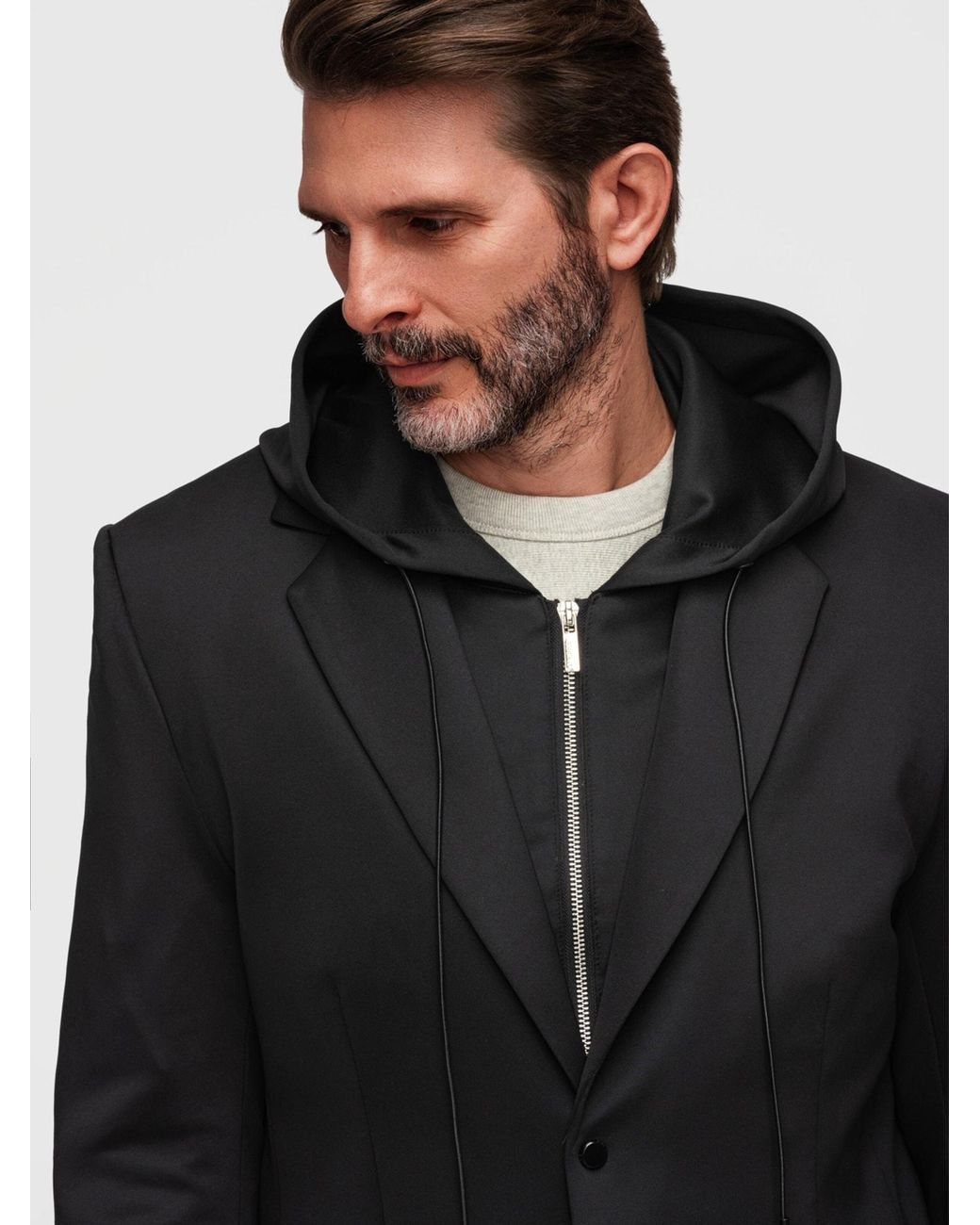 Ombre Sakko in Black für Herren