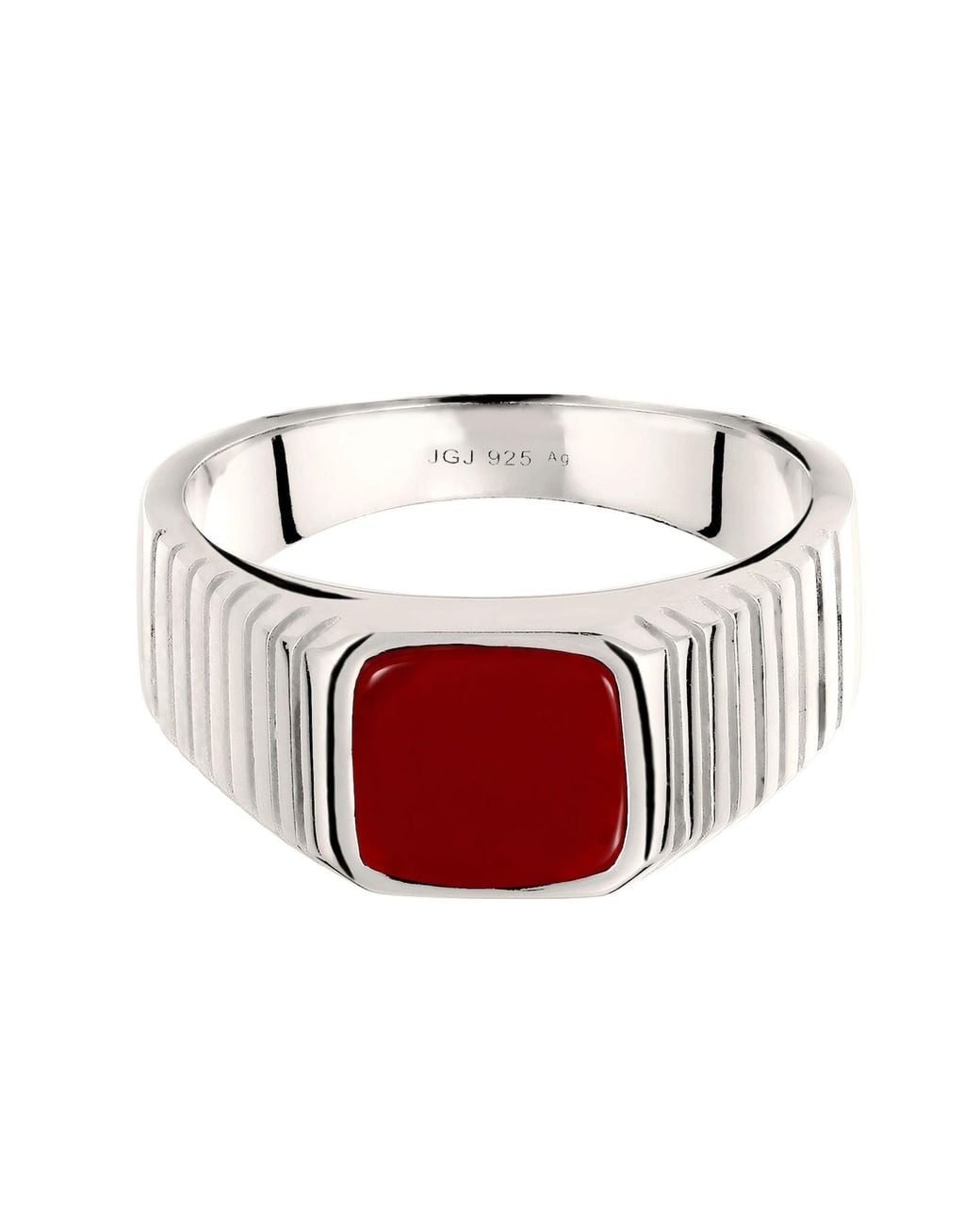 Kuzzoi Ring in Red für Herren