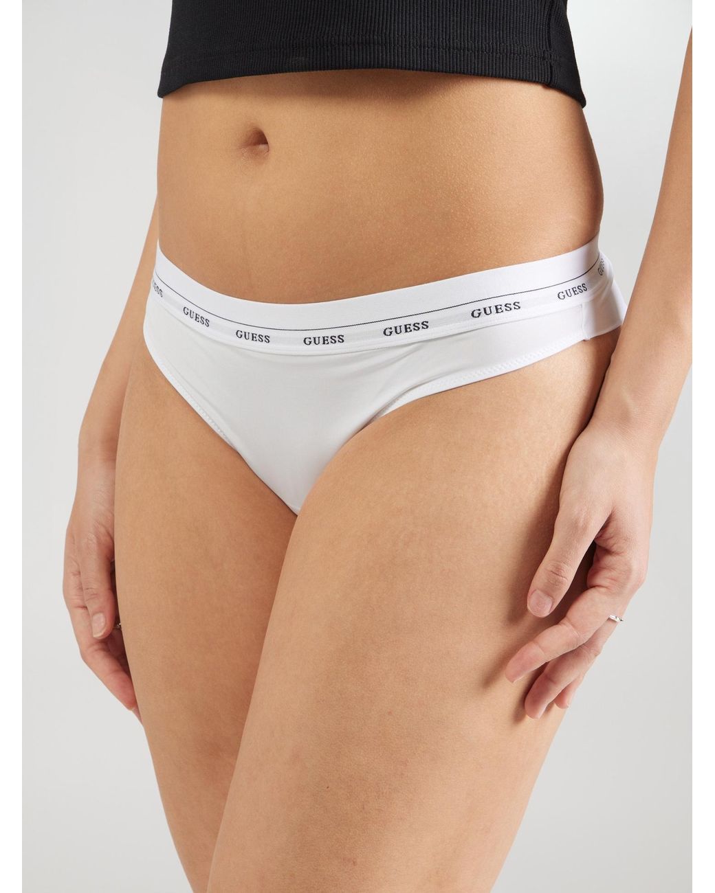 Guess White String Jane