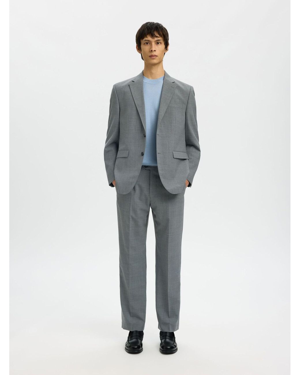 SELECTED Sakko in Gray für Herren