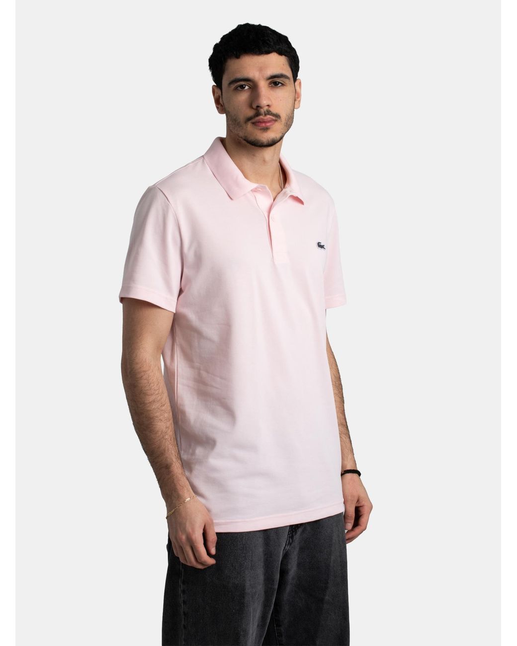 Lacoste Poloshirt in Pink für Herren