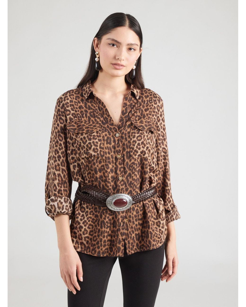 Vero Moda Brown Bluse Vmbumpy