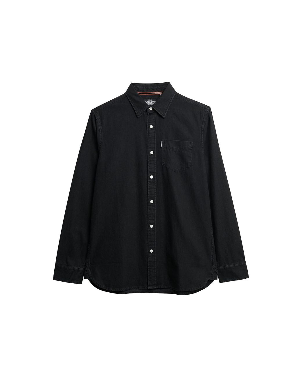 Superdry & Co Hemd Essential in Black für Herren
