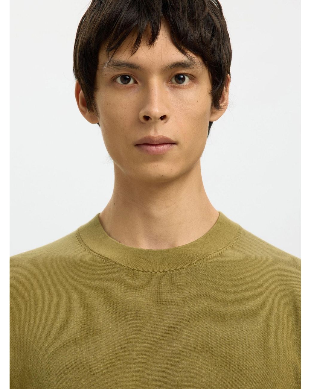 SELECTED Pullover in Green für Herren