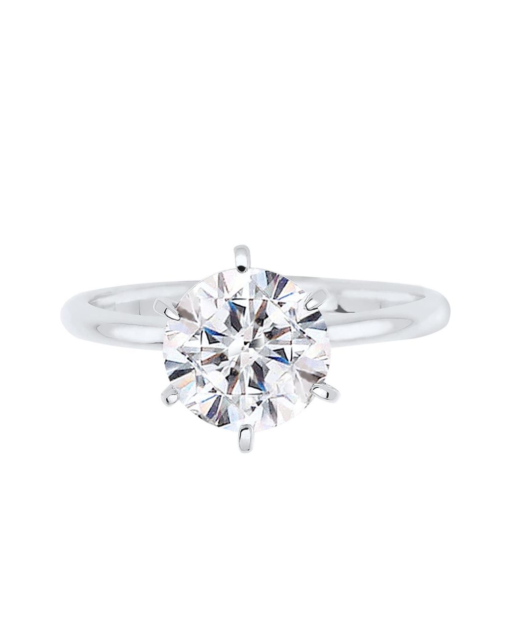Elli Jewelry White Ring Kristall